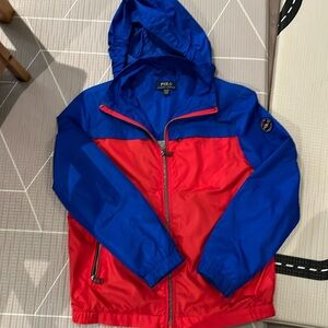 Boys windbreaker / raincoat  size M (10-12) Ralph Lauren